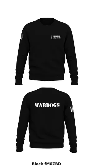 2 brigade,1-502, D-co Store 1 Core Men's Crewneck Performance Sweatshirt - fM0ZBD