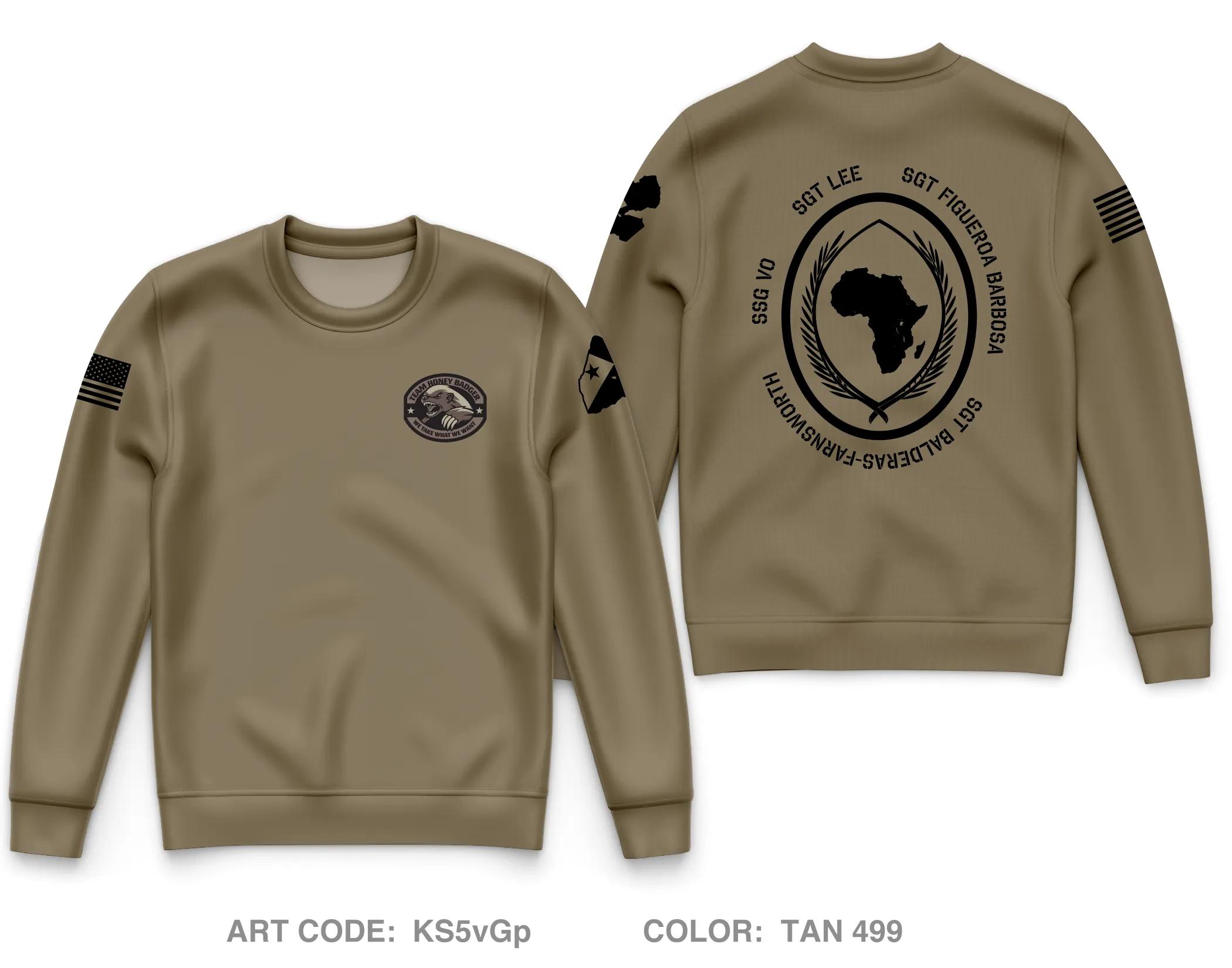 204th MEB Core Men's Crewneck Performance Sweatshirt - KS5vGp