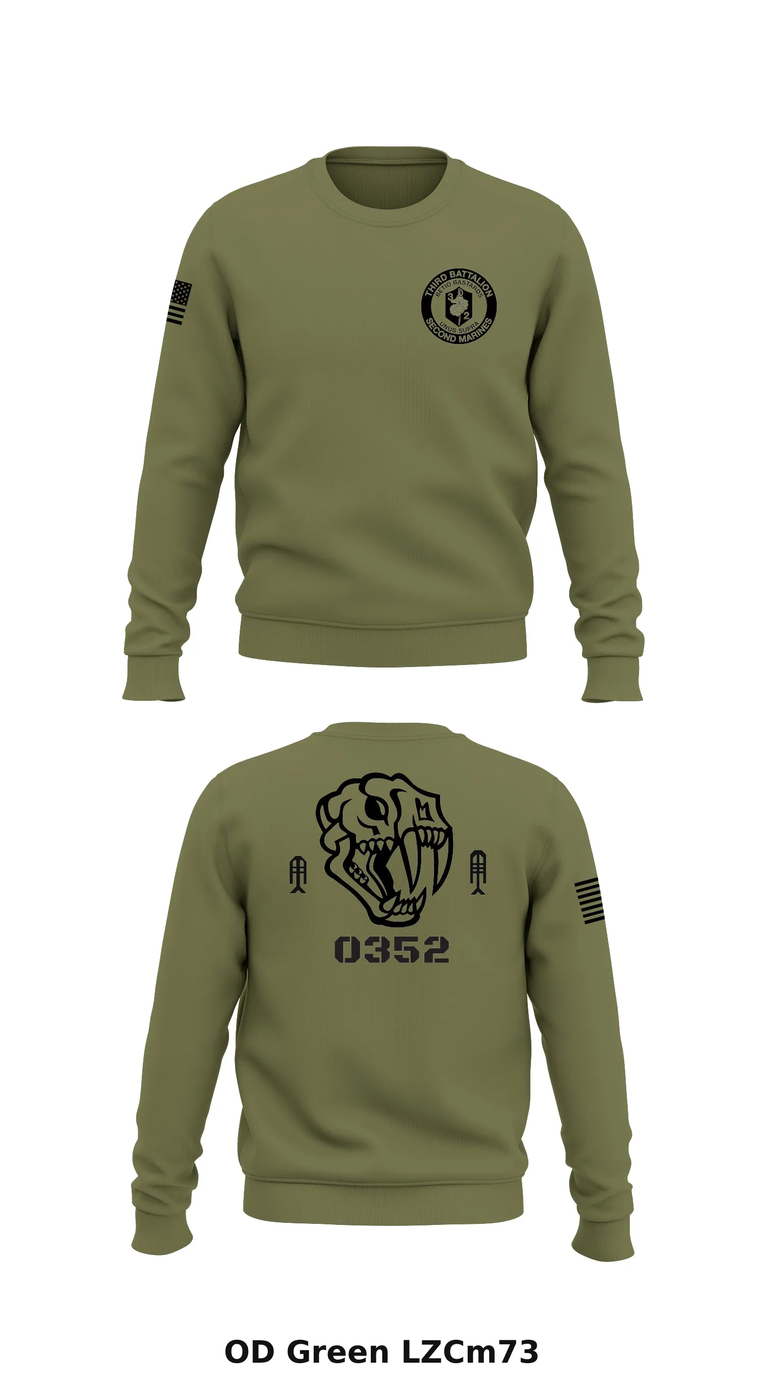 3/2 Store 1 Core Men's Crewneck Performance Sweatshirt - LZCm73