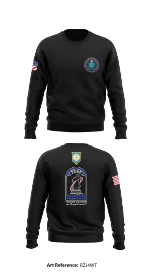 3300th SIG Core Men's Crewneck Performance Sweatshirt - RZj4wT