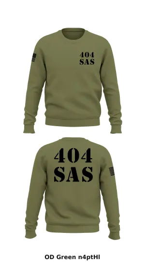 404 SAS Store 1 Core Men's Crewneck Performance Sweatshirt - n4ptHl