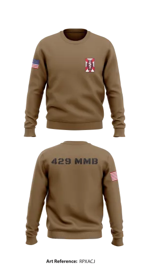 429 MMB Store 1 Core Men's Crewneck Performance Sweatshirt - RPxacJ