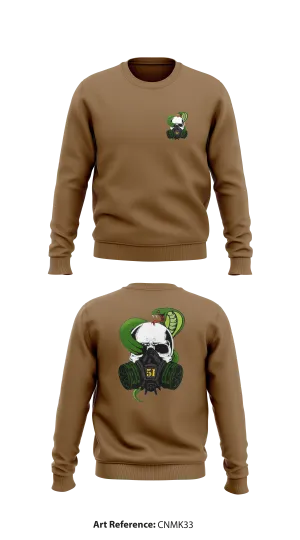 51st CBRN Company Store 1 Core Men's Crewneck Performance Sweatshirt - CnMK33