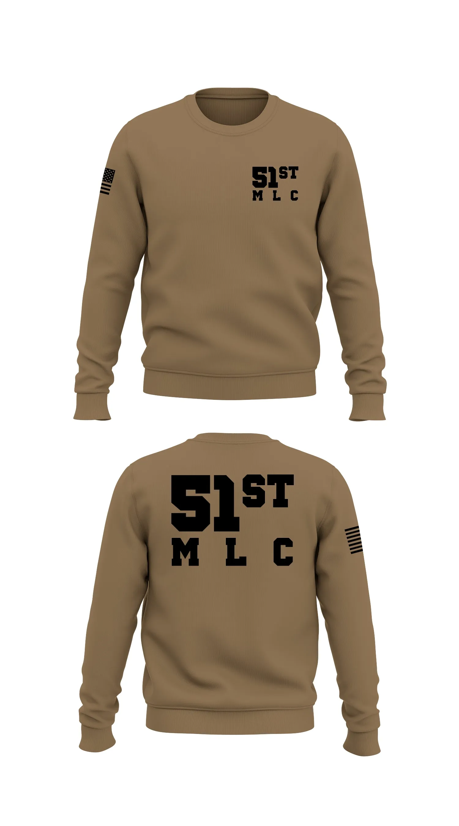 51st MLC Store 1 Core Men's Crewneck Performance Sweatshirt - lWj