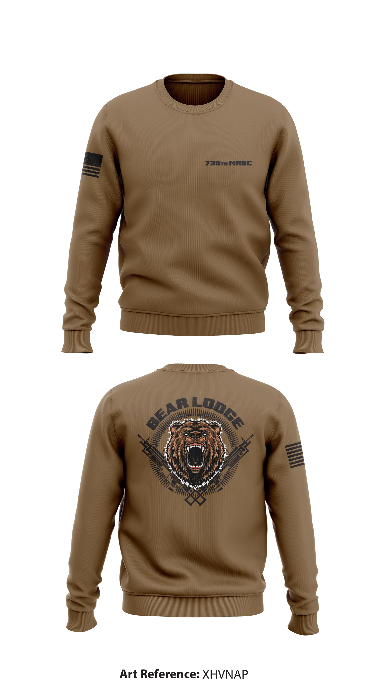 739th MRBC Store 1 Core Men's Crewneck Performance Sweatshirt - XHVNaP