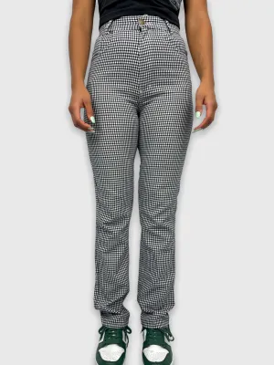 90's Checkered Vintage Pants Size 6