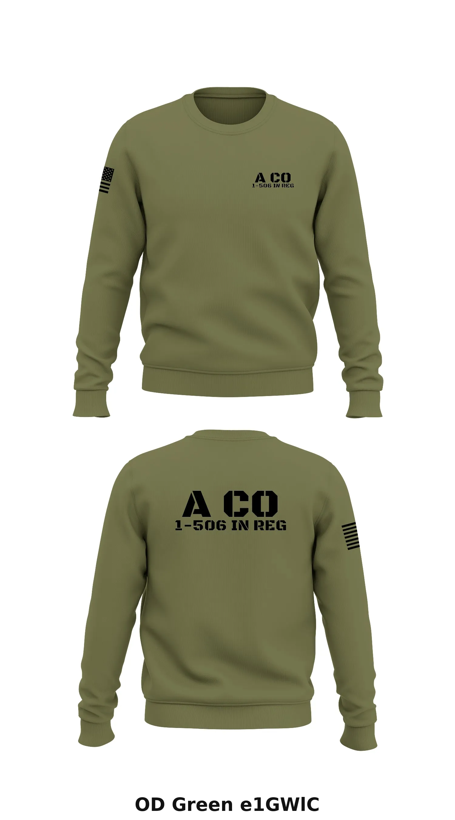 A Co, 1-506 IN REG Store 1 Core Men's Crewneck Performance Sweatshirt - e1GWlC