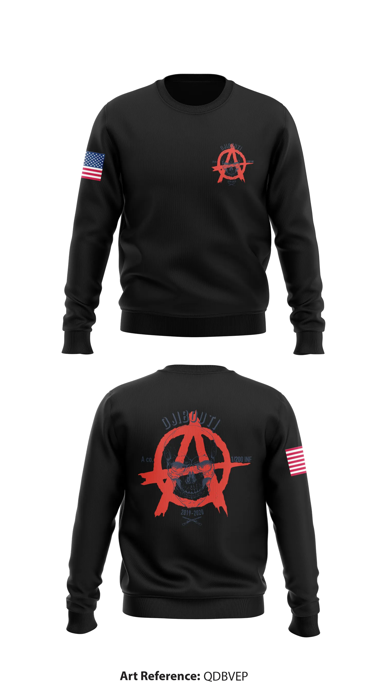 Aco 1/200 INF Core Men's Crewneck Performance Sweatshirt - QdbveP