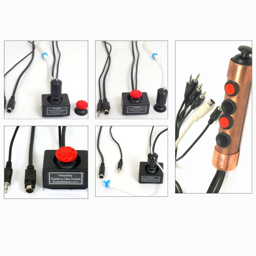 Adaptive Thumb, Mouth, Chin, or Finger Mini Analog Joysticks for Xbox and Hori Flex Access Controllers