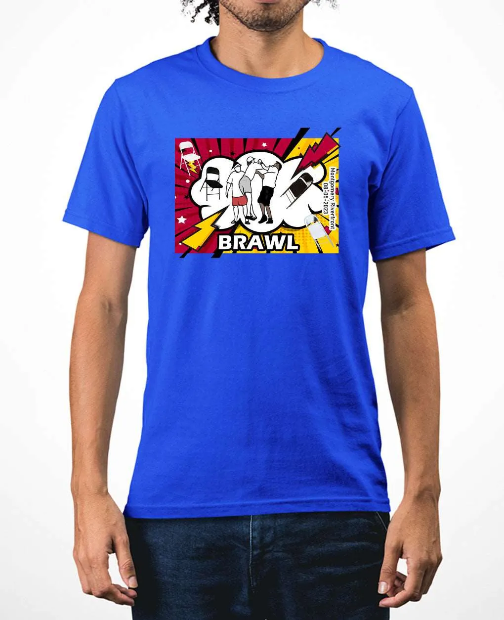 Alabama Brawl River Boat Fight Shirt Battle Montgomery Riverfront funny Brawl T-Shirt