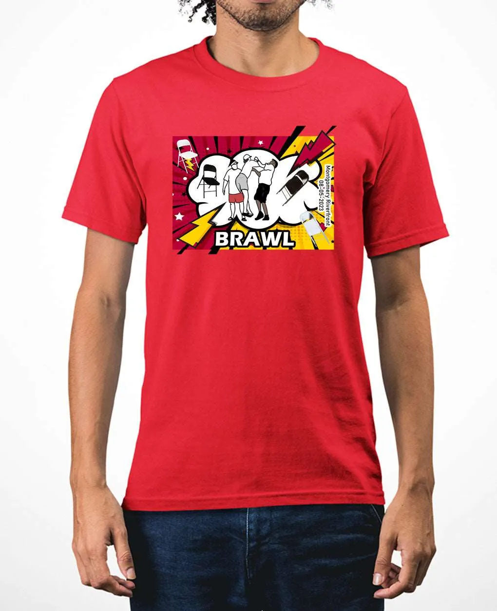 Alabama Brawl River Boat Fight Shirt Battle Montgomery Riverfront funny Brawl T-Shirt