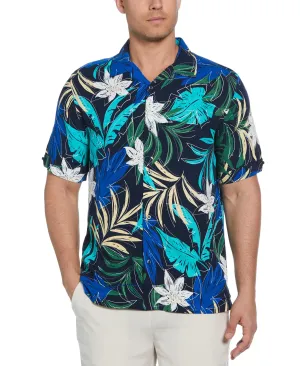 All-Over Tropical Print Shirt