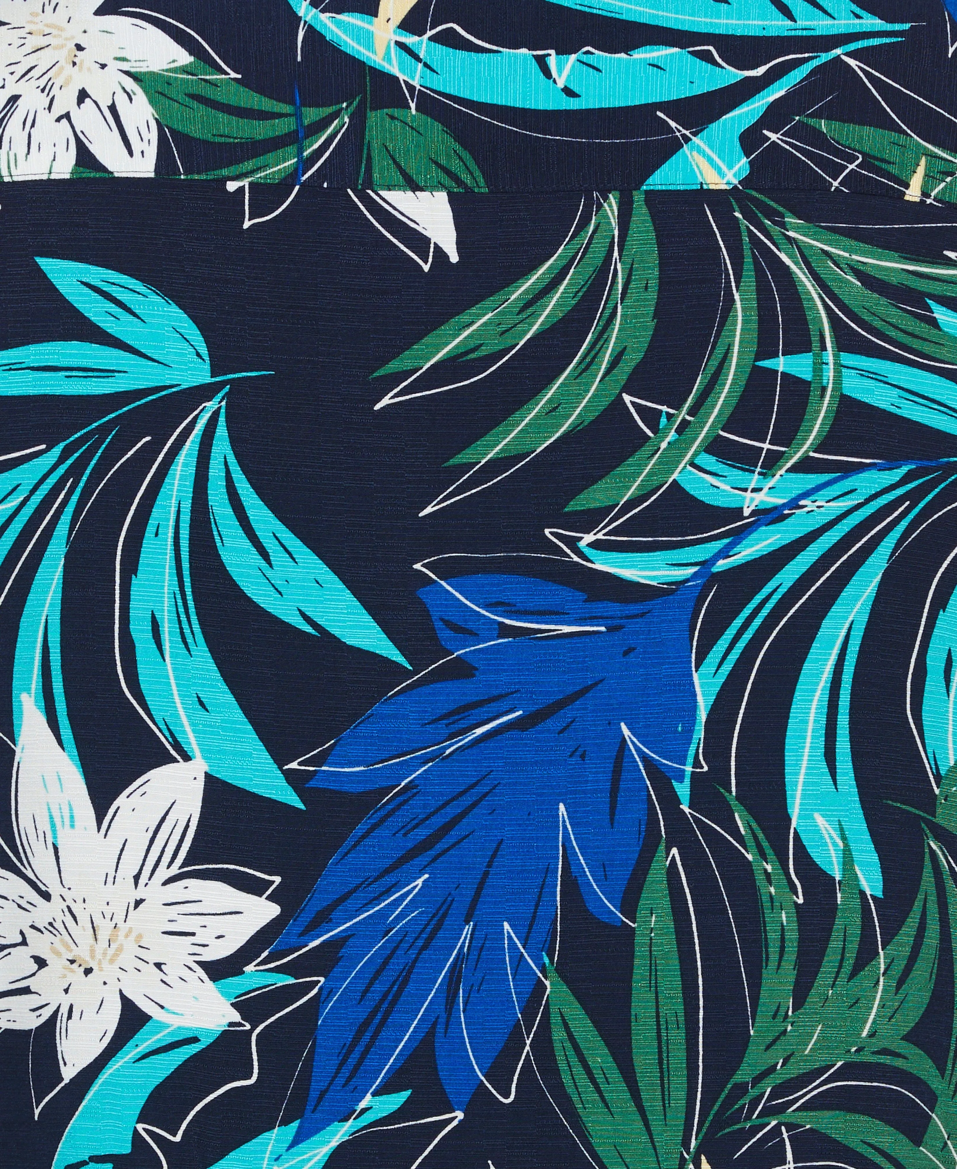 All-Over Tropical Print Shirt