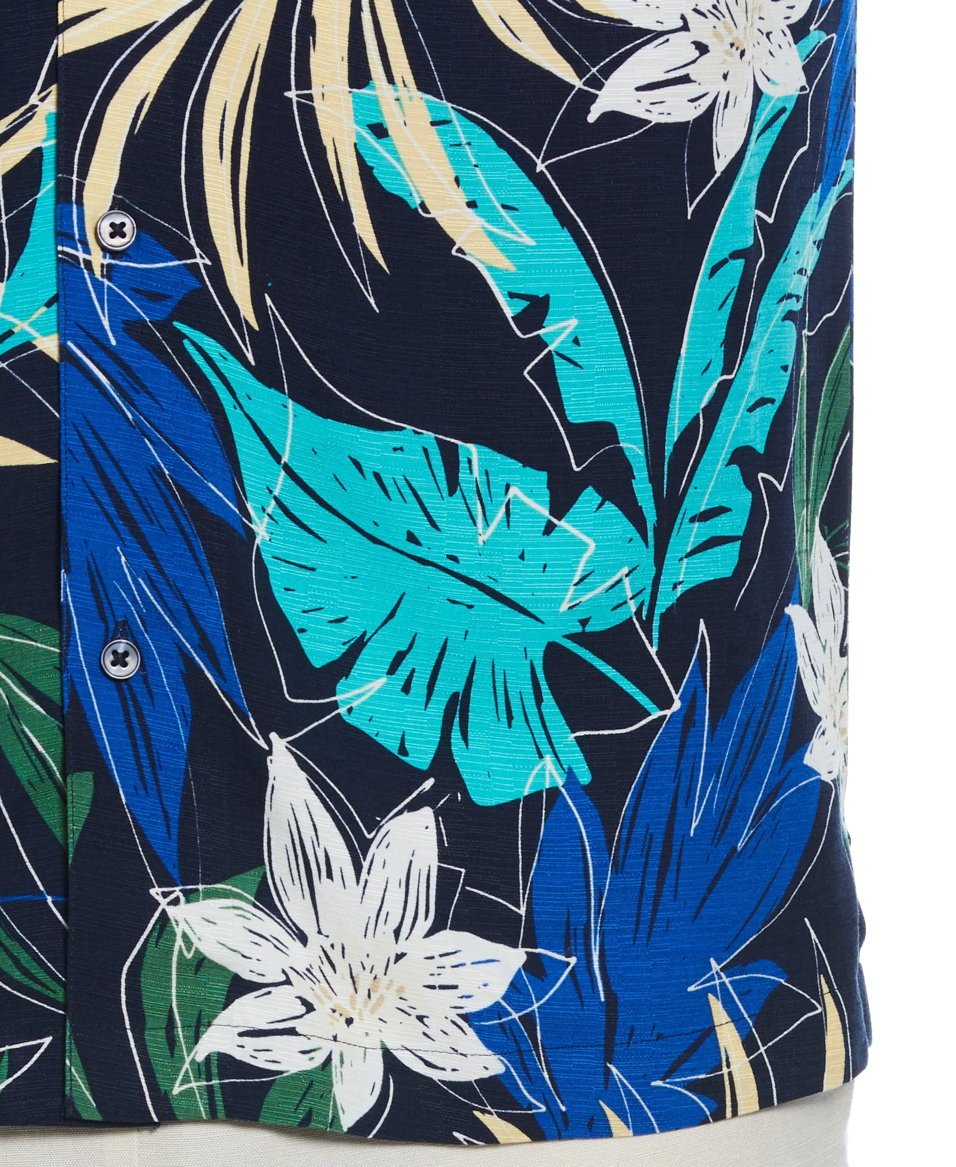 All-Over Tropical Print Shirt