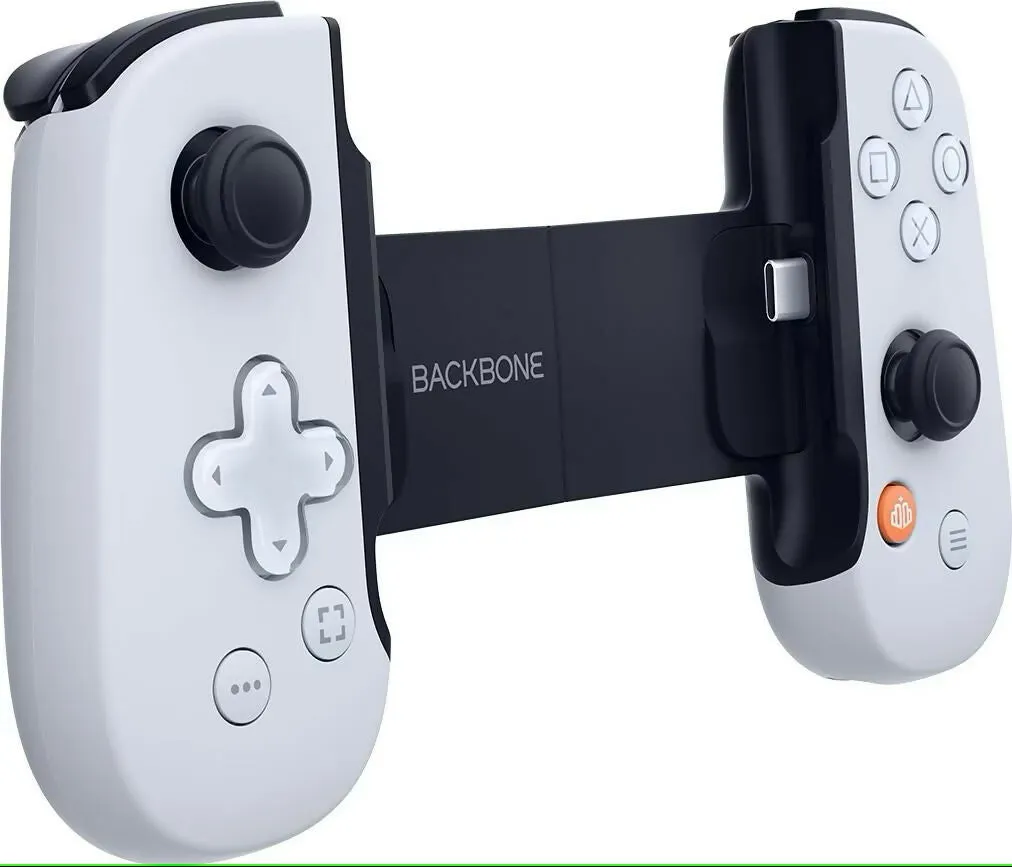 BACKBONE One Mobile Gaming Controller for Android - PlayStation Edition - USB C - 1st Gen (BB-51-W-S)