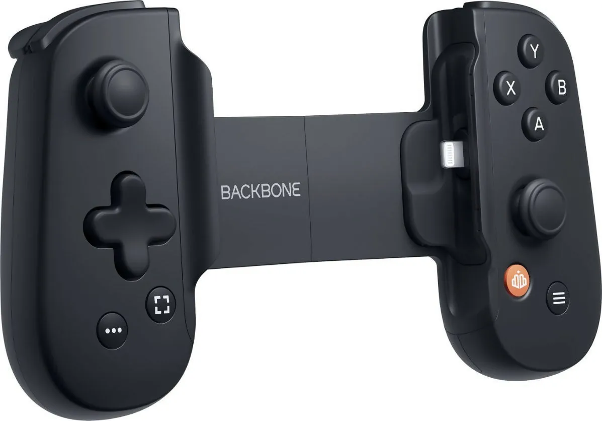 BACKBONE One Mobile Gaming Controller for iPhone - Xbox Edition - Lightning - Black - 2nd Gen (BB-02-P-BR)