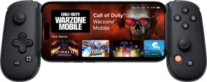 BACKBONE One Mobile Gaming Controller for iPhone - Xbox Edition - Lightning - Black - 2nd Gen (BB-02-P-BR)