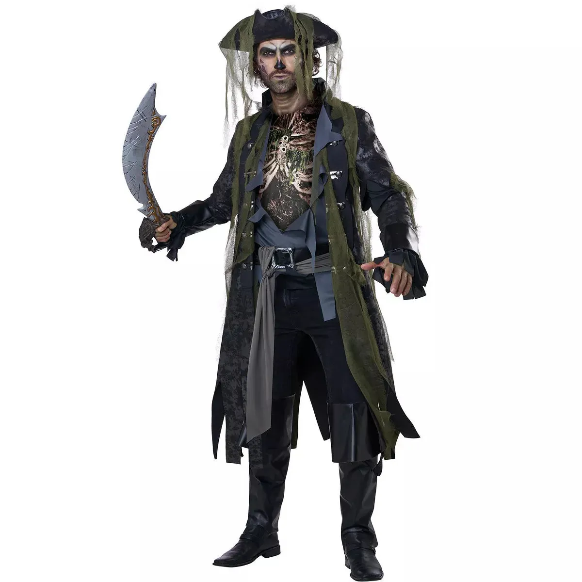 Barnacle Bill the Undead Pirate Adult Costume