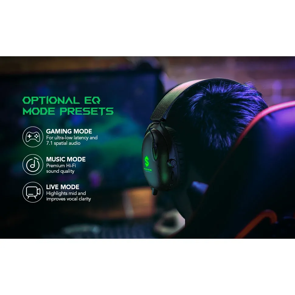 [📱✨Black Shark Duo Deals ✨📱] Black Shark Goblin X4 Gaming Headset Black