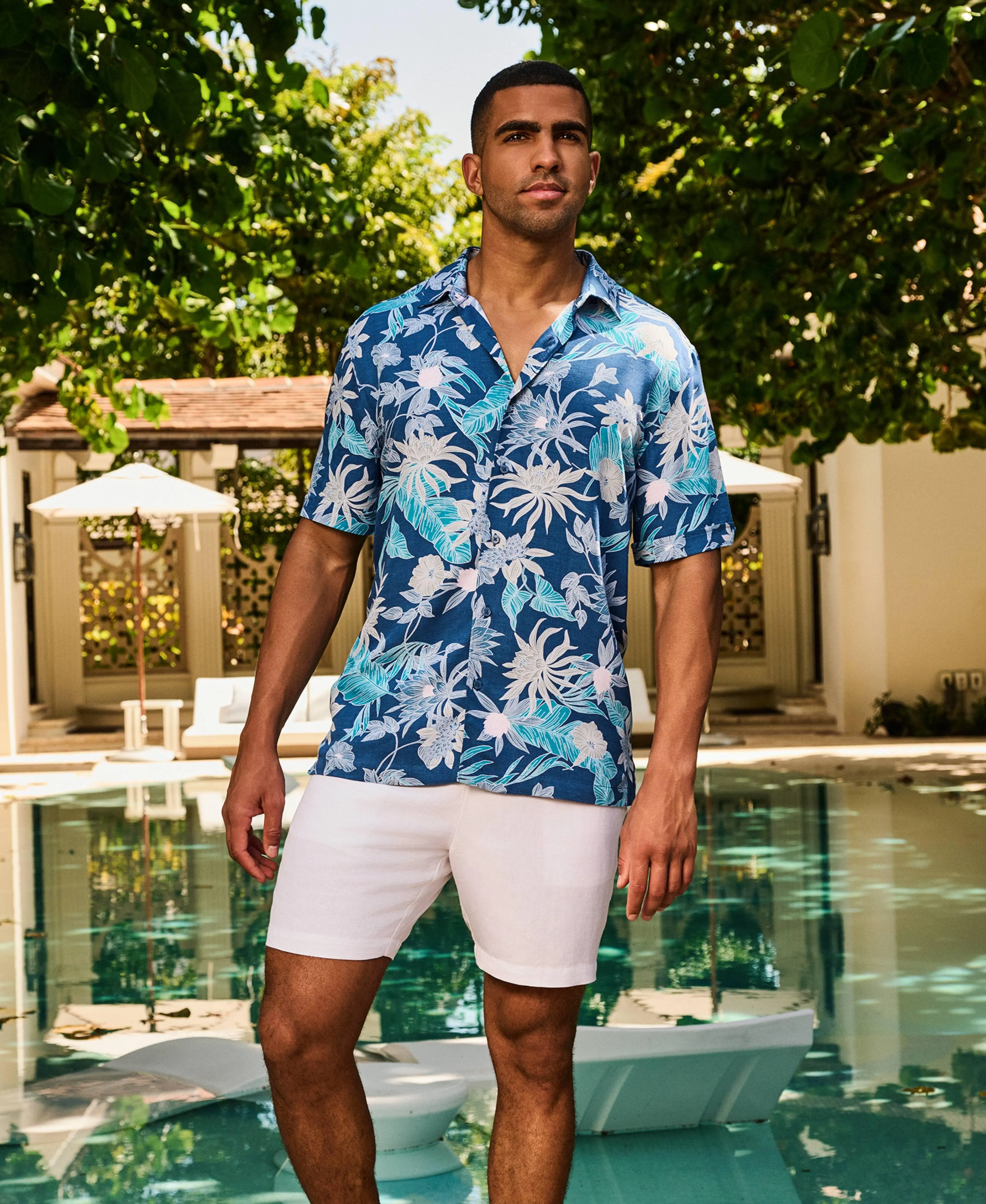 Botanical Print Shirt