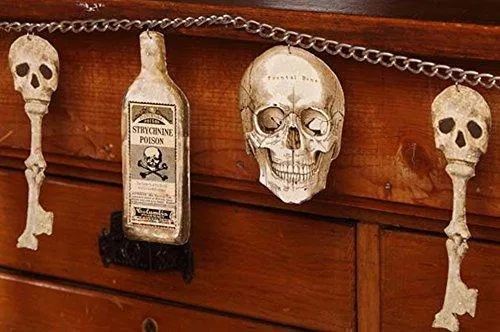 Bottles and Bones Garland