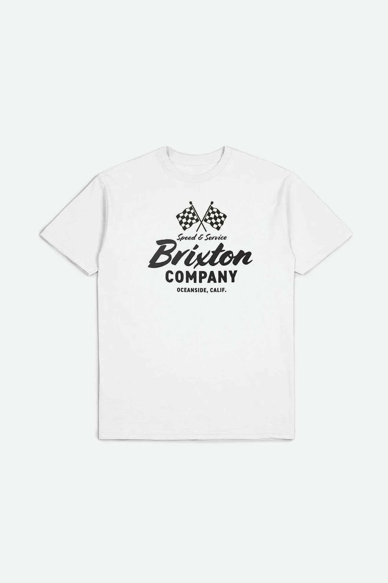 BRIXTON WAYBURN S/S STT - WHITE