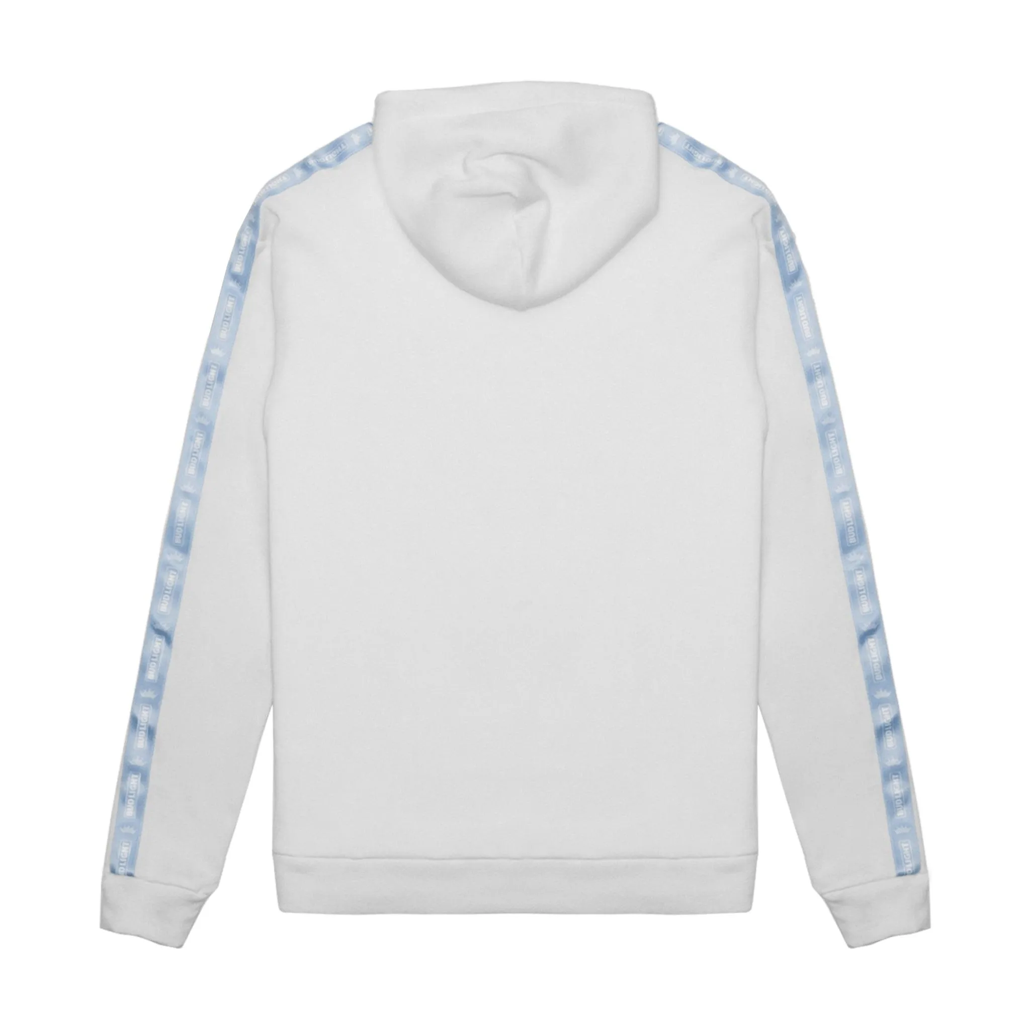 Bud Light Striped Sleeve Hoodie