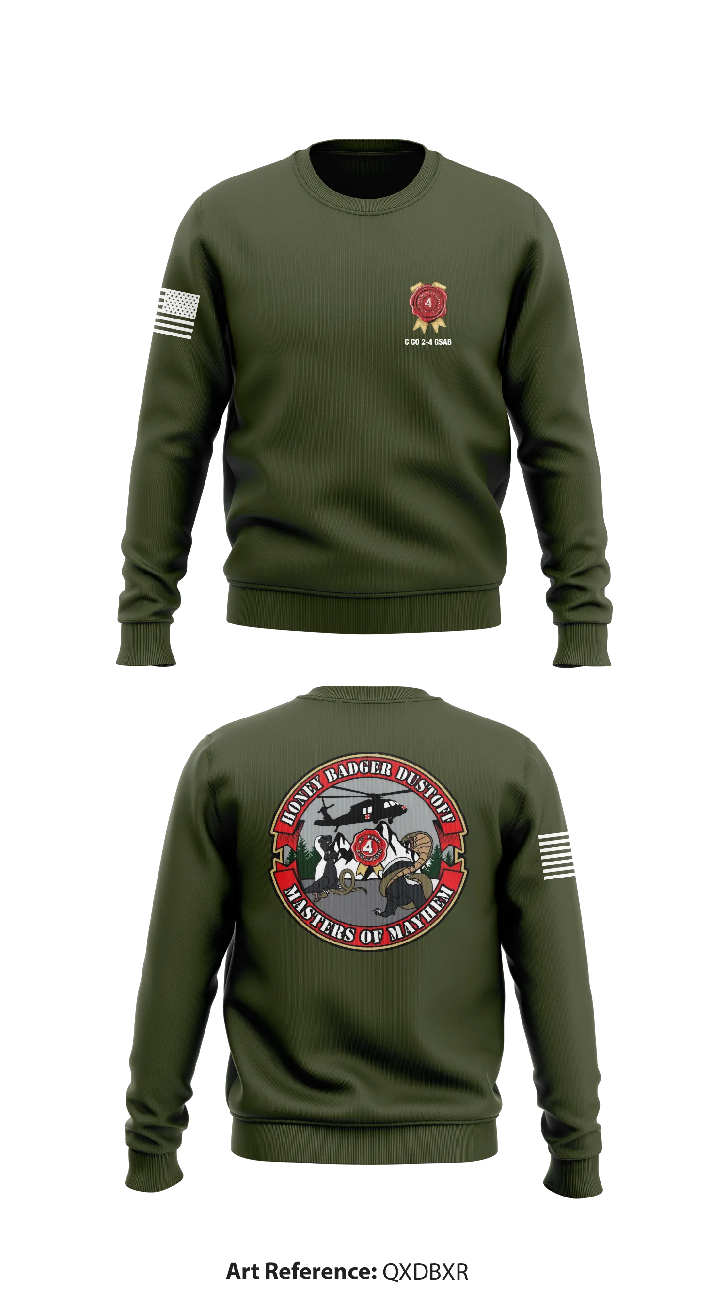 C Co 2-4 GSAB Core Men's Crewneck Performance Sweatshirt - qxdBxr