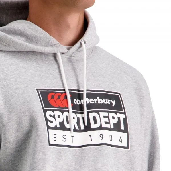 Canterbury Men's Overhead Hooded Sweat - Classic Marle