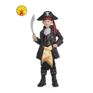 Captain Black Deluxe Costume, Child