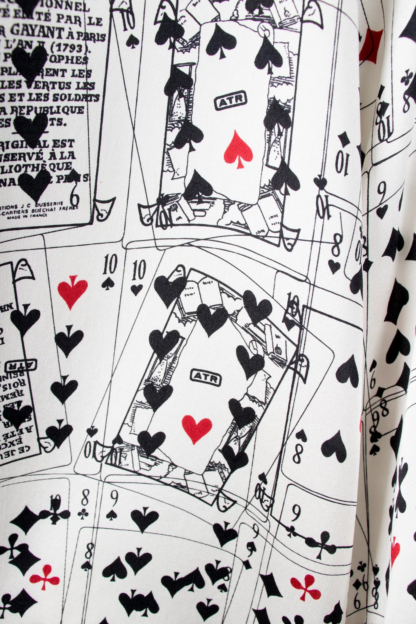 Card Shark Silk Shirt