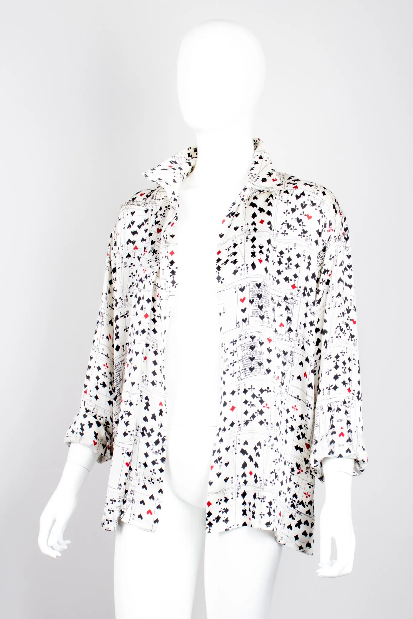 Card Shark Silk Shirt