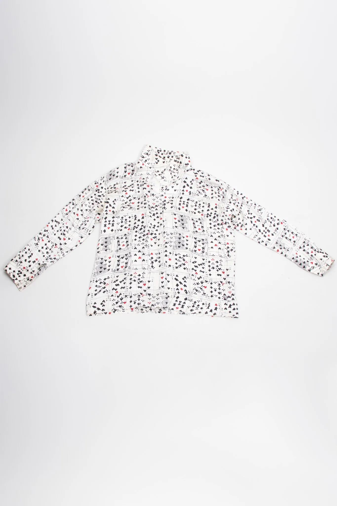 Card Shark Silk Shirt