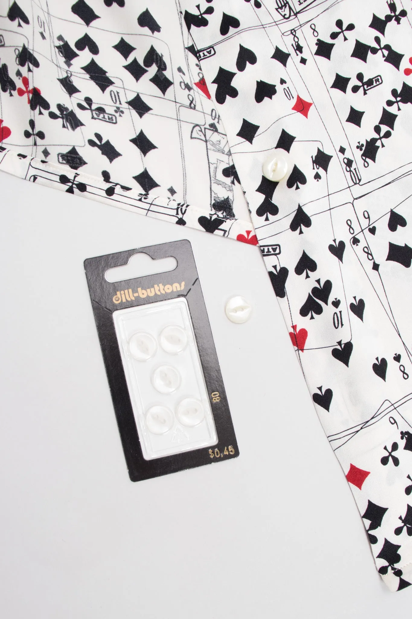 Card Shark Silk Shirt