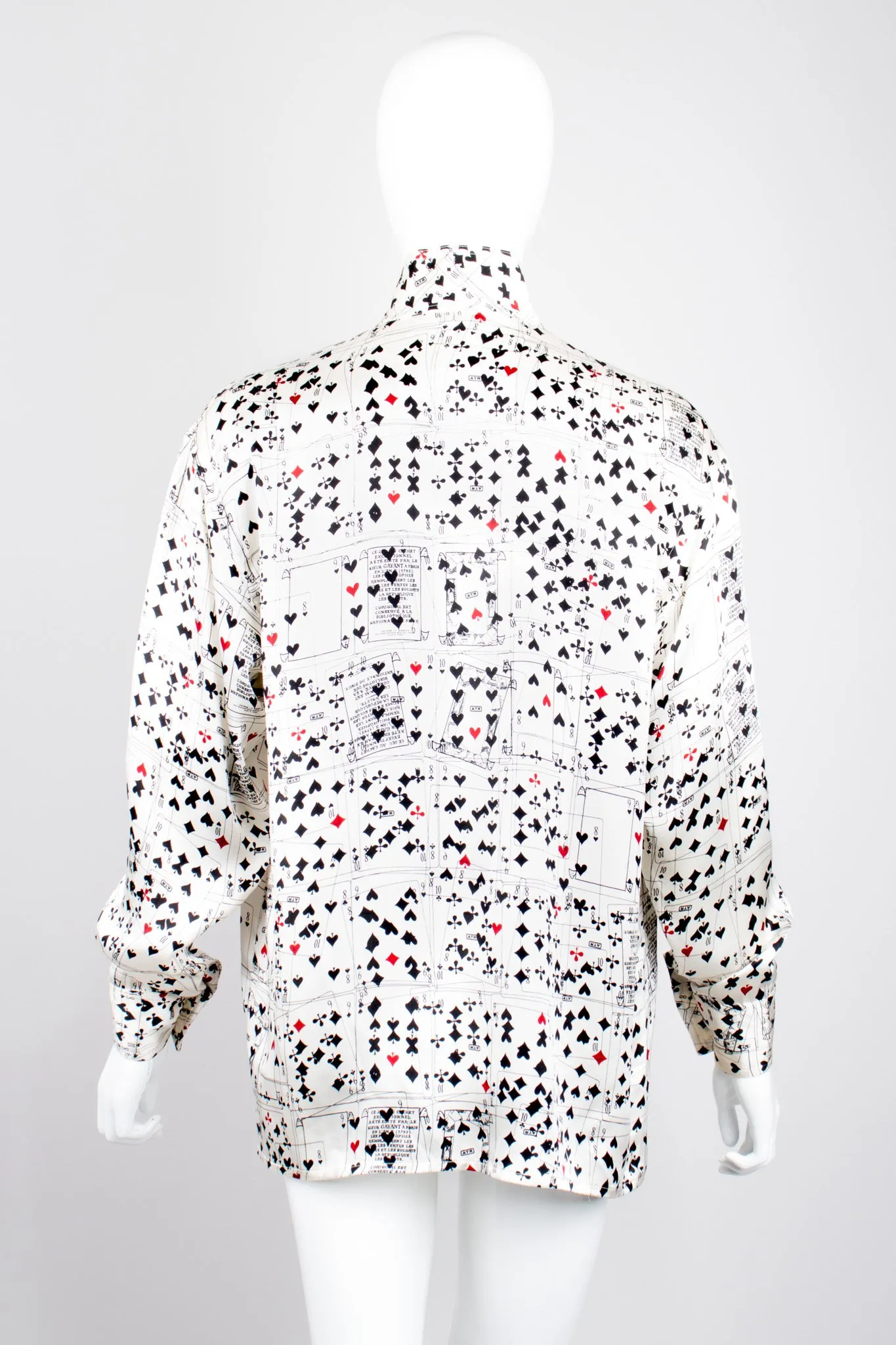 Card Shark Silk Shirt