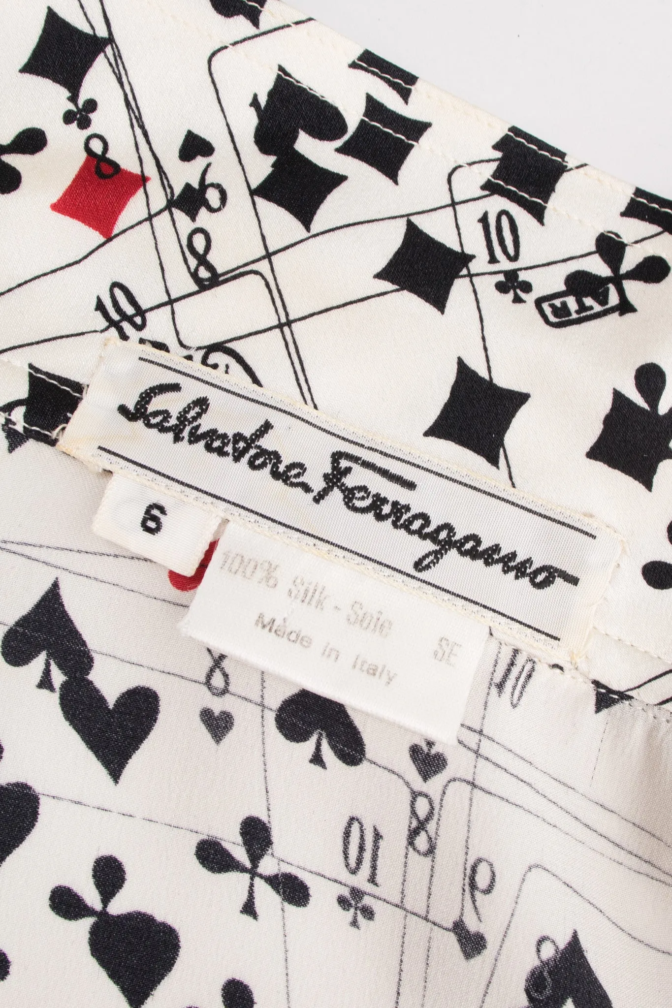 Card Shark Silk Shirt