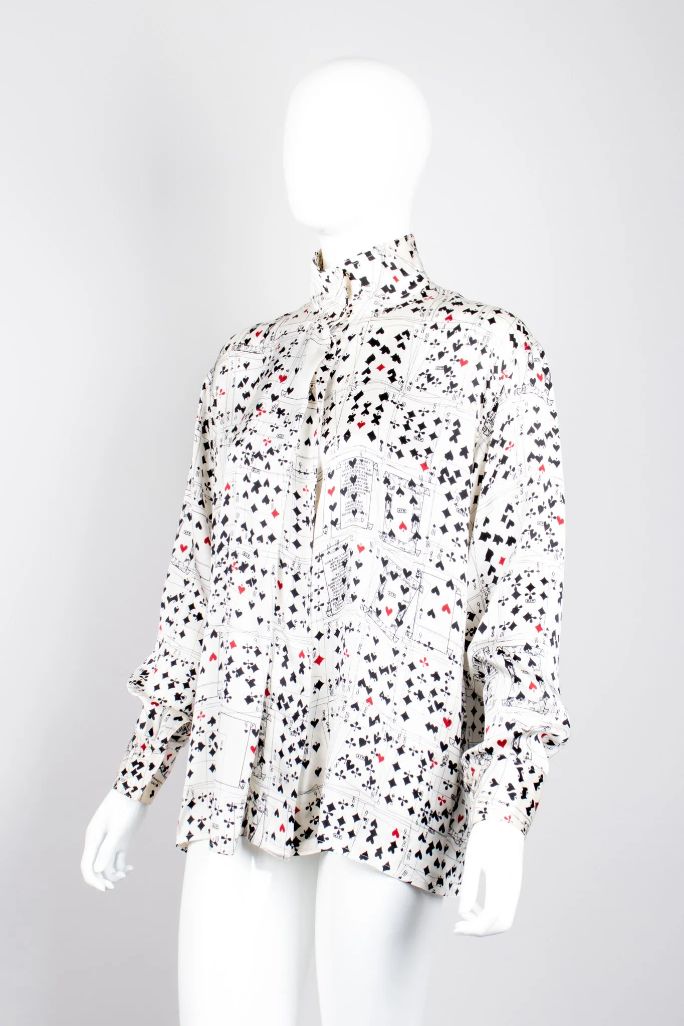 Card Shark Silk Shirt
