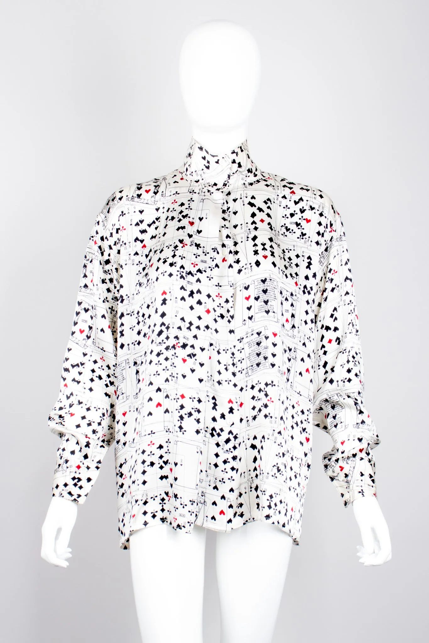 Card Shark Silk Shirt