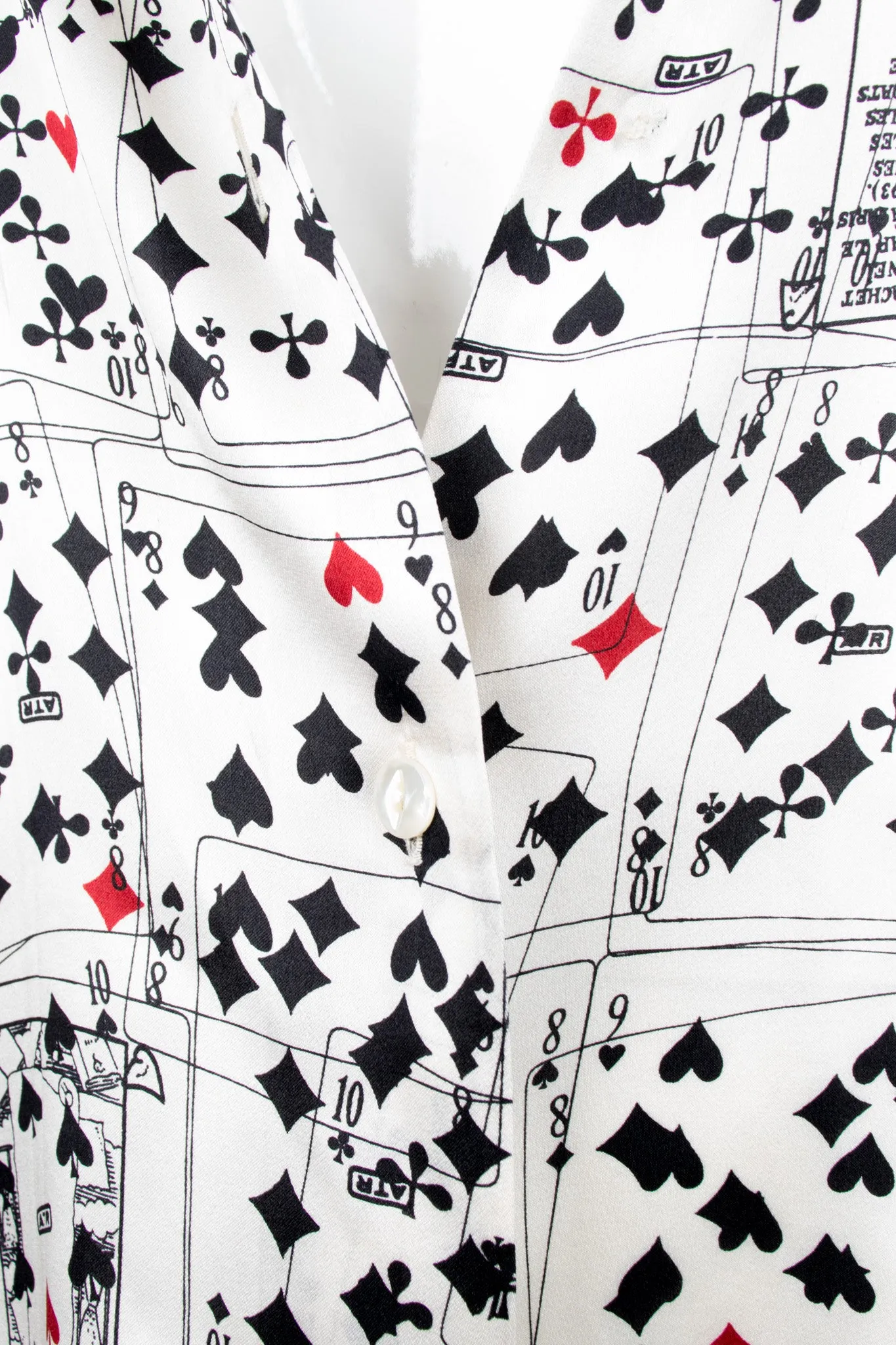 Card Shark Silk Shirt
