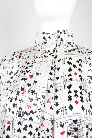 Card Shark Silk Shirt