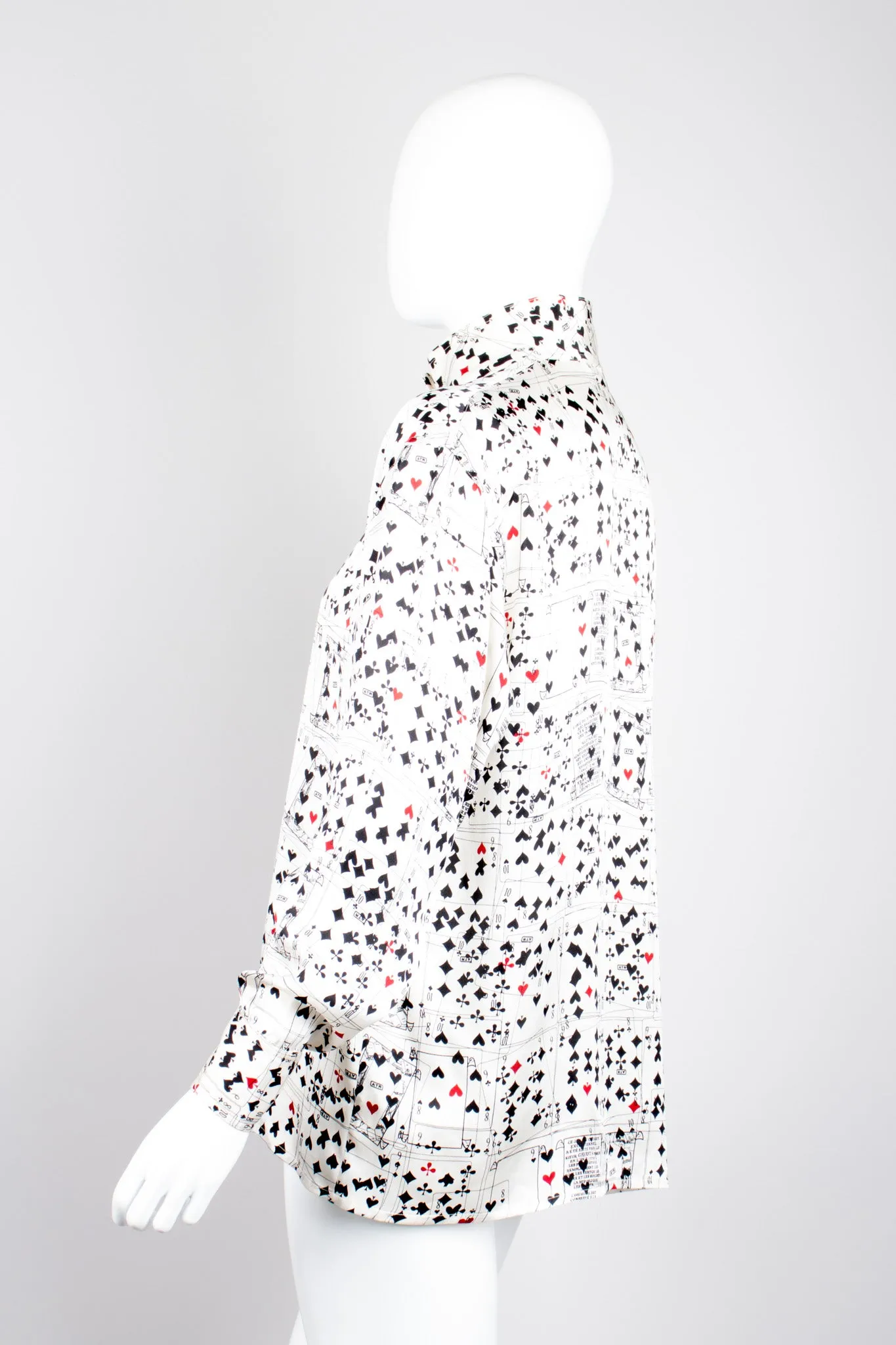 Card Shark Silk Shirt