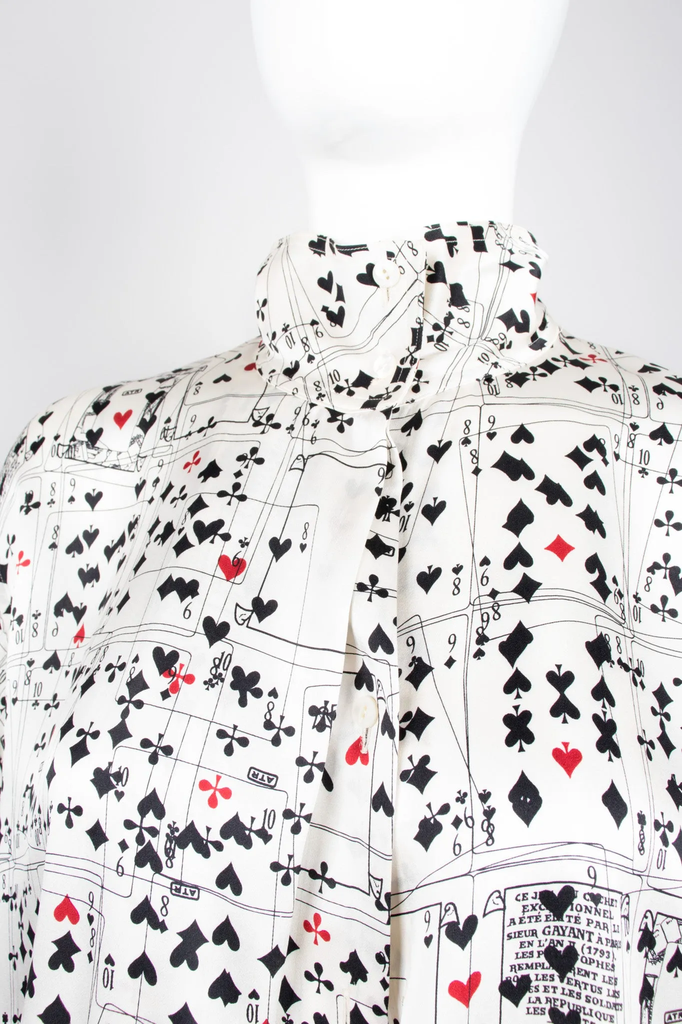 Card Shark Silk Shirt
