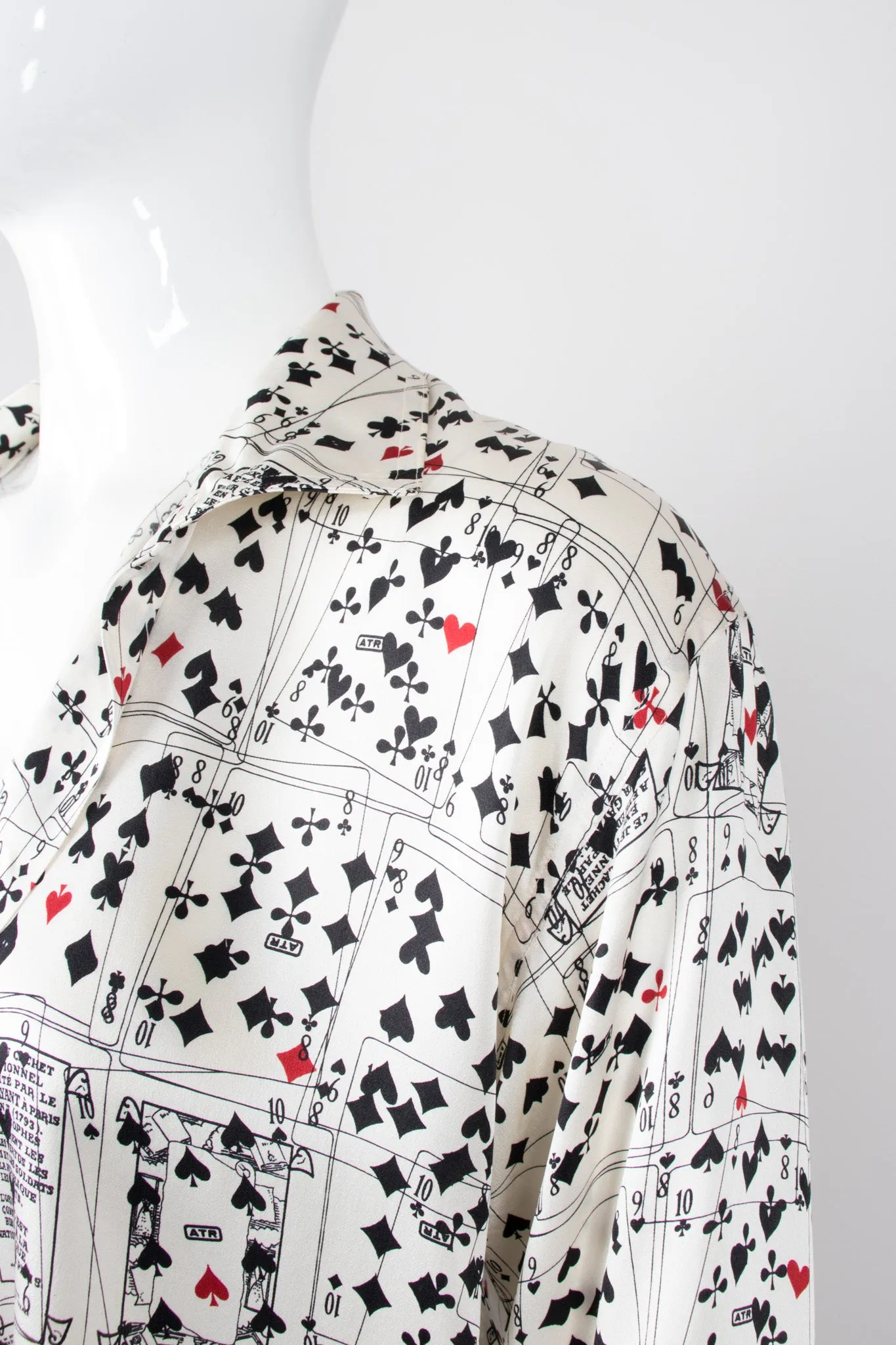 Card Shark Silk Shirt