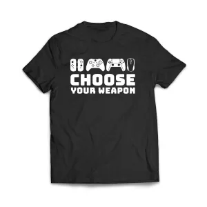 Choose Your Weapon - Game Controller T-Shirt