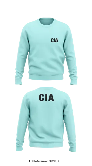 CIA Store 1 Core Men's Crewneck Performance Sweatshirt - FHXpUr