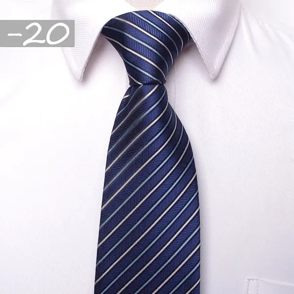 classic men business formal tie 8cm neck tie