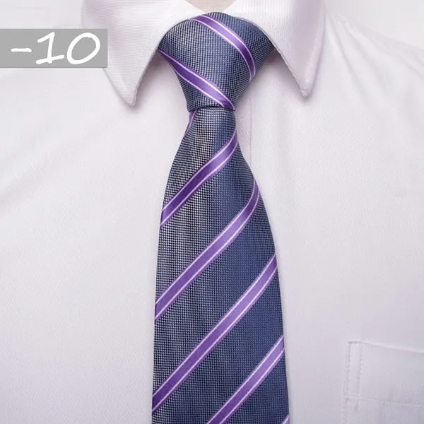classic men business formal tie 8cm neck tie