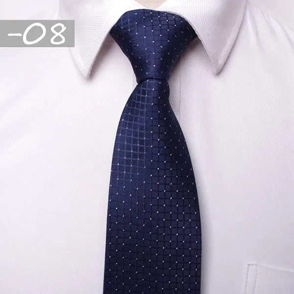 classic men business formal tie 8cm neck tie