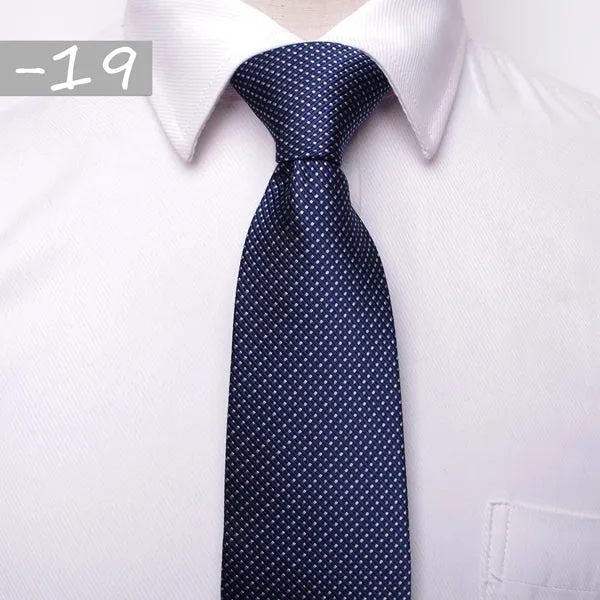 classic men business formal tie 8cm neck tie