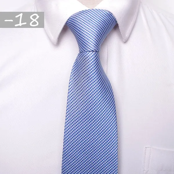classic men business formal tie 8cm neck tie